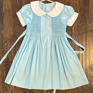 Fantasie Kids smocked dress VGUC 24m